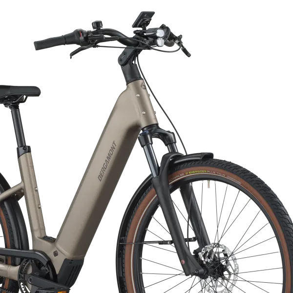 Bergamont E-Horizon Tour 20 Belt Wave, Modell 2026 mit Bosch PX, warm sand