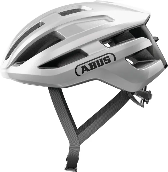 ABUS PowerDome, gleam silver, Medium