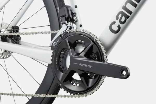 Das neue SUPER SIX EVO 5 (Gen.5) Shimano 105 Di2, cashmere