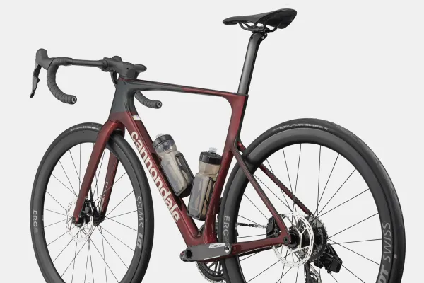 cannondale SuperSix EVO 3, (Gen.5) SRAM FORCE AXS, DT-Swiss ERC Carbon Laufräder, Farbe: Cherry Lacquer