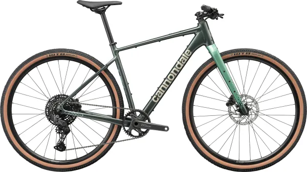 cannondale Topstone CAAD3 CUES 1X FLAT BAR, Tech Green, Modell 2027