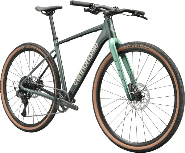 cannondale Topstone CAAD3 CUES 1X FLAT BAR, Tech Green, Modell 2027