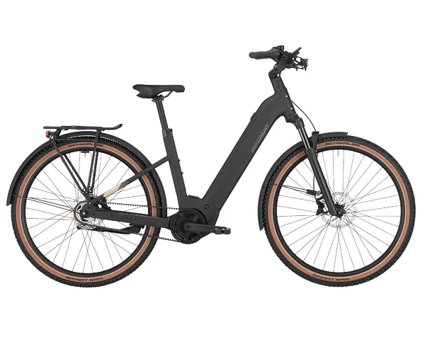Bergamont E-Horizon SUV 20 Belt Wave, 800 Wh-Akku, matt black, Modell 2026