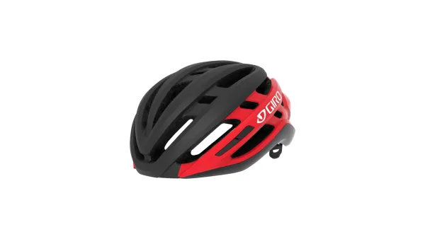 Rennradhelm Giro Agilis, schwarz-rot