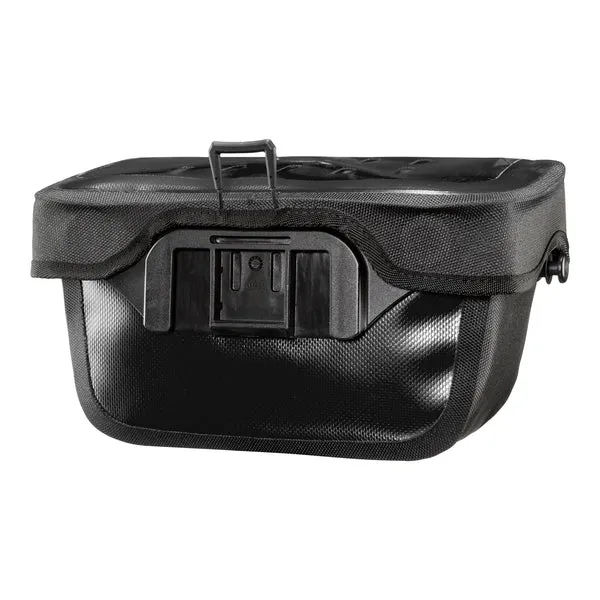 Ortlieb Lenkertasche Ultimate 5+, schwarz, wasserdichte Lenkertasche, 5 Jahre Garantie