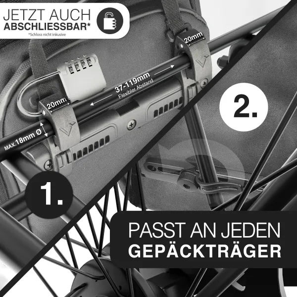 ValkPro Tasche /Rucksack 3in1, schwarz,
