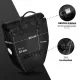 ValkBasic Gepäckträgertasche, 20 Liter, schwarz