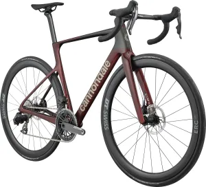 cannondale SuperSix EVO 3, (Gen.5) SRAM FORCE AXS, DT-Swiss ERC Carbon Laufräder, Farbe: Cherry Lacquer