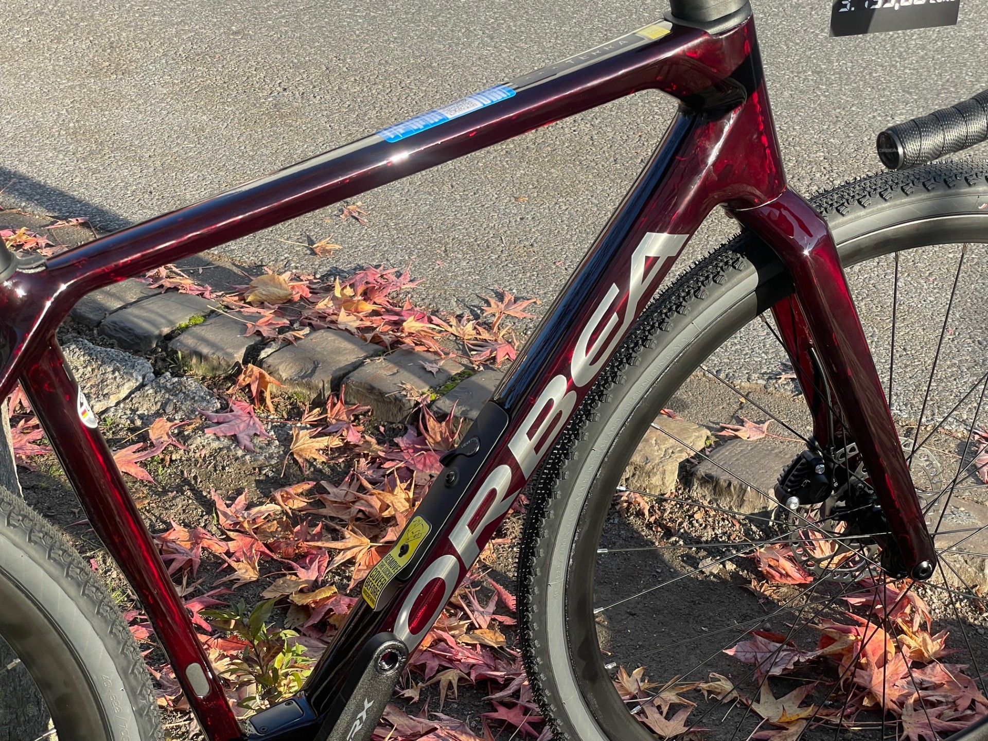 Orbea Terra M30 TEAM IX, GRX822 1x12-speed, Wine Red Carbon View